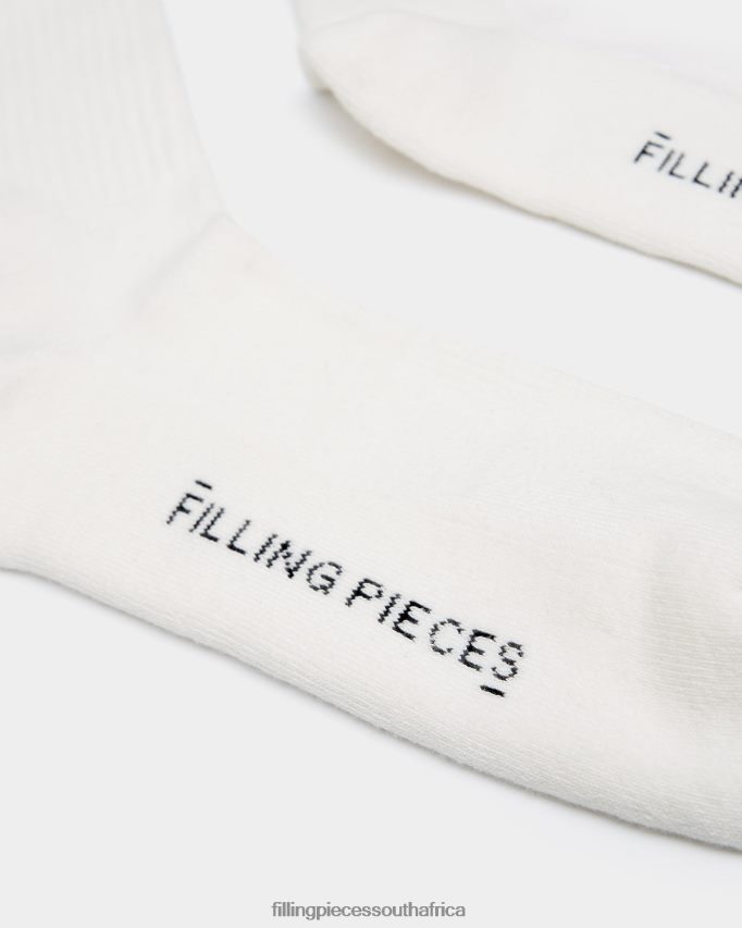 4ZL44N166 Socks Patch White Unisex Filling Pieces ZA