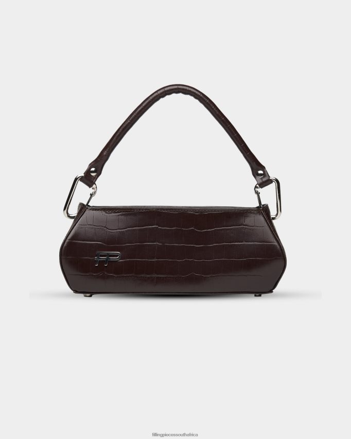 4ZL44N212 Women's Handheld Croc Brown Unisex Filling Pieces ZA