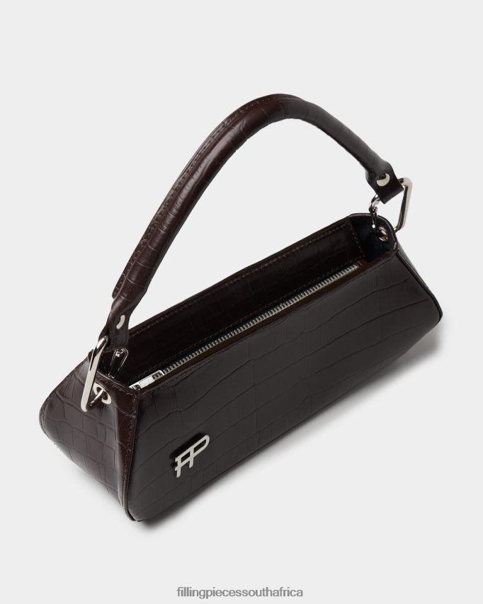 4ZL44N212 Women's Handheld Croc Brown Unisex Filling Pieces ZA