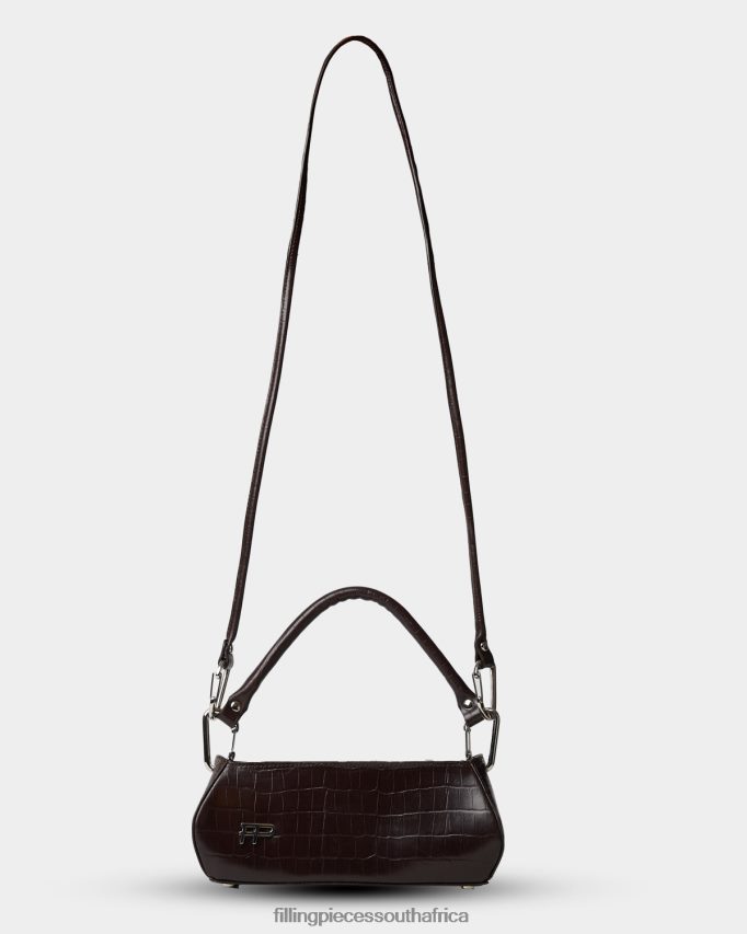 4ZL44N212 Women's Handheld Croc Brown Unisex Filling Pieces ZA