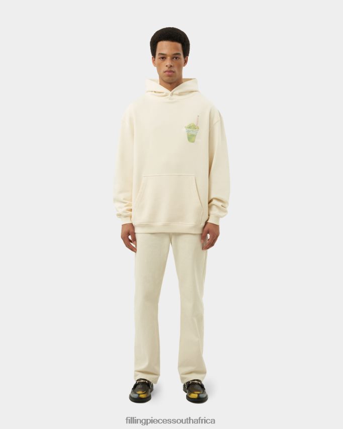 4ZL44N137 Hoodie Ice Vendor Antique White Men Filling Pieces ZA