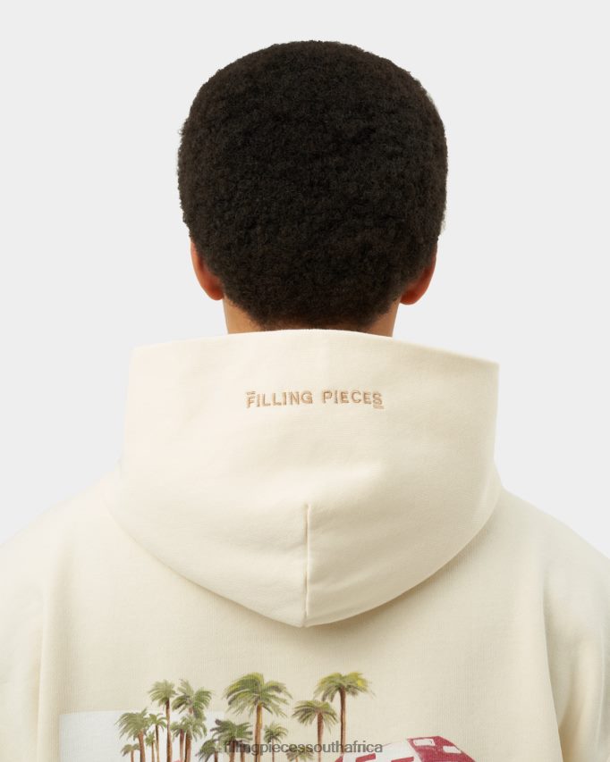 4ZL44N137 Hoodie Ice Vendor Antique White Men Filling Pieces ZA