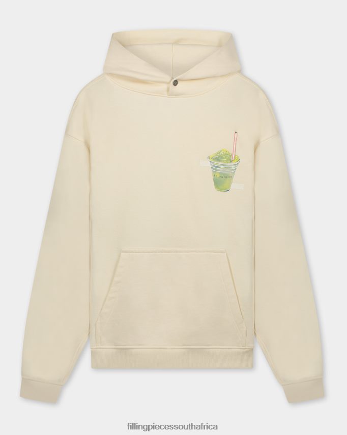 4ZL44N137 Hoodie Ice Vendor Antique White Men Filling Pieces ZA