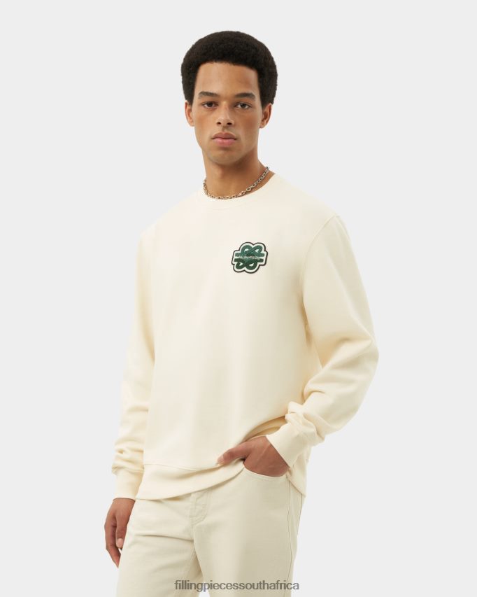 4ZL44N138 Sweatshirt Gowtu Antique White Men Filling Pieces ZA