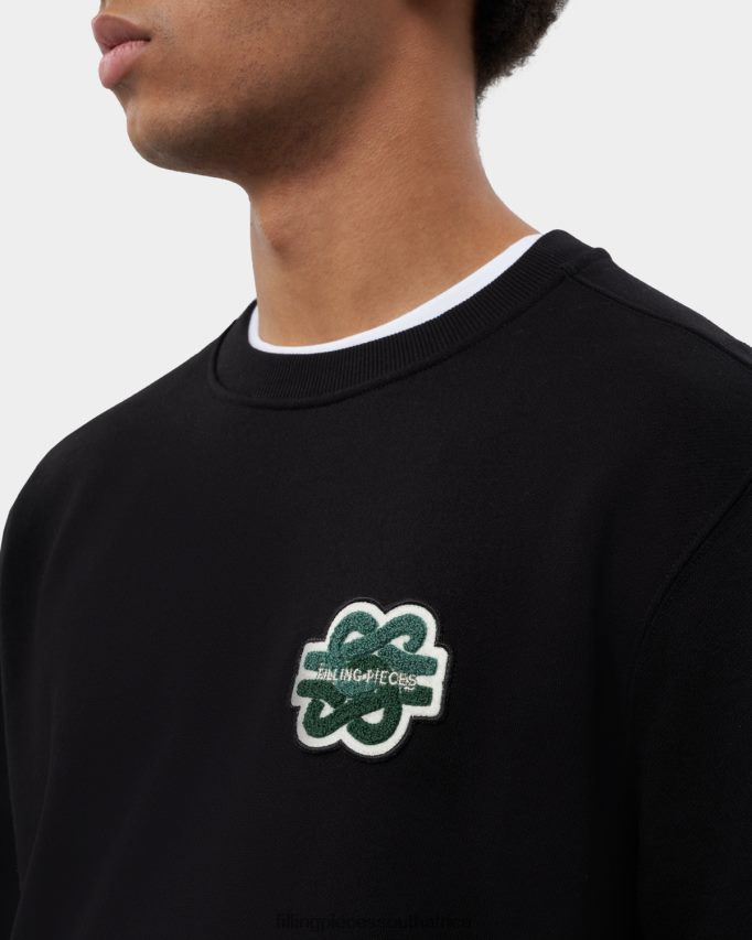 4ZL44N139 Sweatshirt Gowtu Black Men Filling Pieces ZA