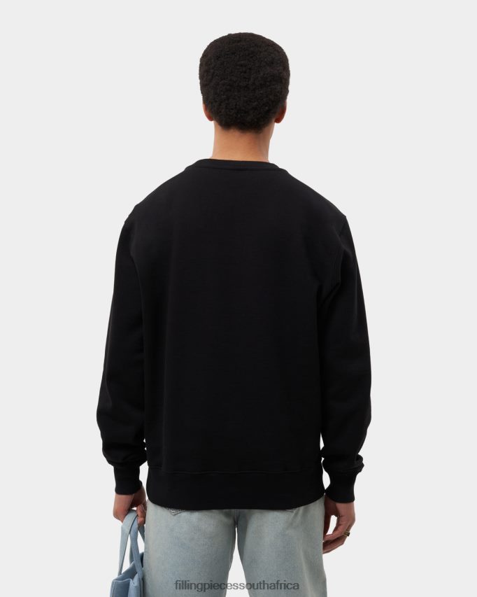 4ZL44N139 Sweatshirt Gowtu Black Men Filling Pieces ZA