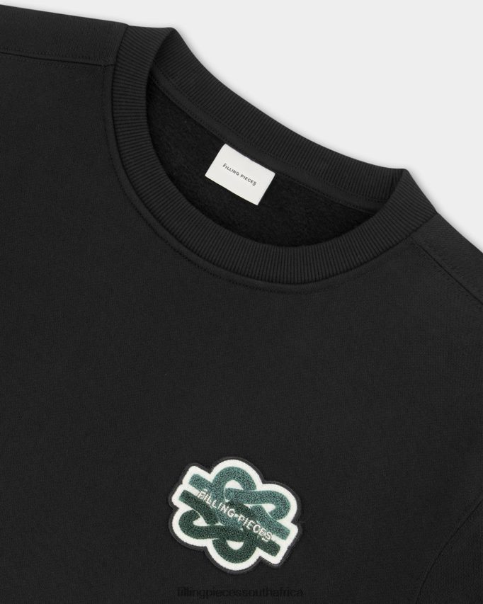 4ZL44N139 Sweatshirt Gowtu Black Men Filling Pieces ZA