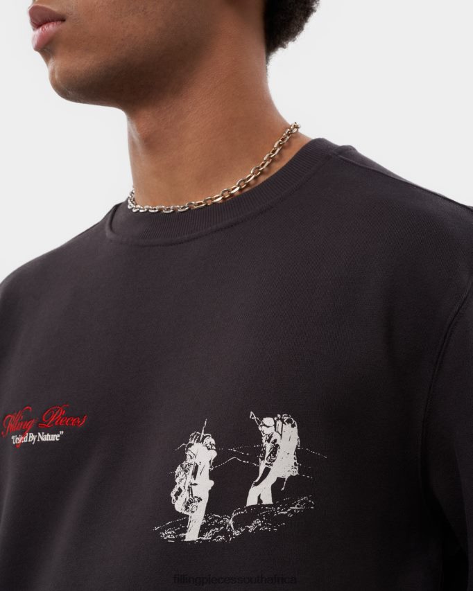 4ZL44N142 Sweatshirt United by Nature Pavement Men Filling Pieces ZA