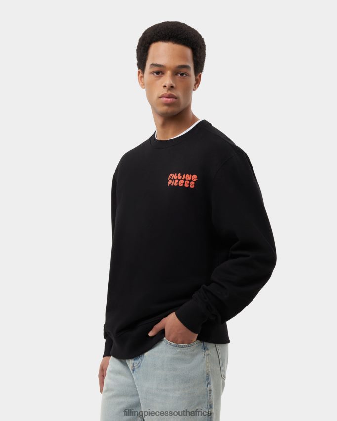 4ZL44N144 Sweatshirt Sunset Black Men Filling Pieces ZA