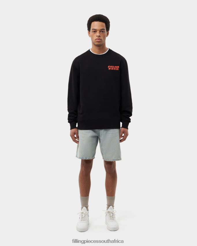 4ZL44N144 Sweatshirt Sunset Black Men Filling Pieces ZA