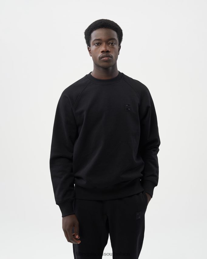 4ZL44N148 Sweatshirt Lux Black Men Filling Pieces ZA