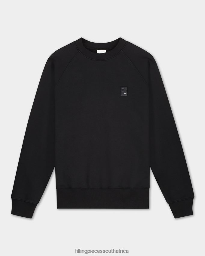 4ZL44N148 Sweatshirt Lux Black Men Filling Pieces ZA