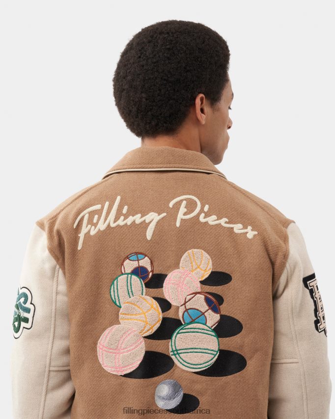 4ZL44N149 Varsity Jacket Petanque Men Filling Pieces ZA