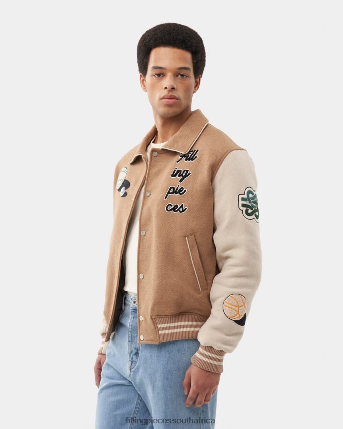 4ZL44N149 Varsity Jacket Petanque Men Filling Pieces ZA