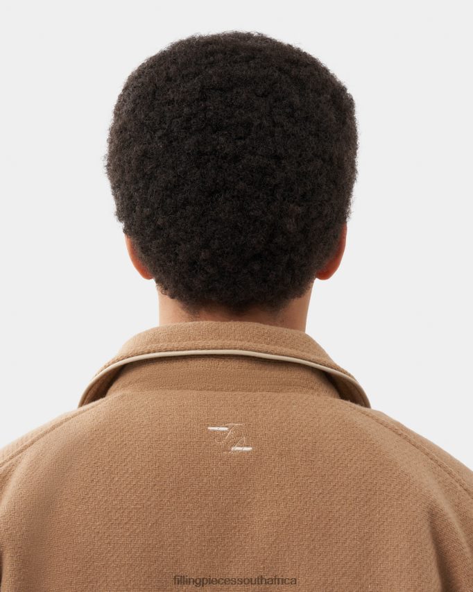 4ZL44N150 Varsity Jacket Ginger Root Men Filling Pieces ZA