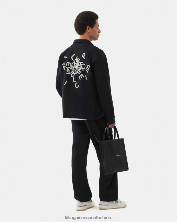 4ZL44N154 Coach Jacket Alphabet Men Filling Pieces ZA