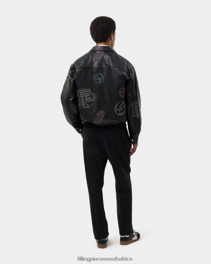 4ZL44N156 Leather Jacket Gelato Men Filling Pieces ZA