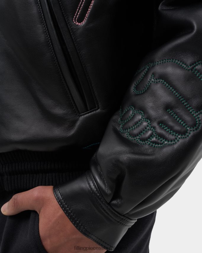 4ZL44N156 Leather Jacket Gelato Men Filling Pieces ZA