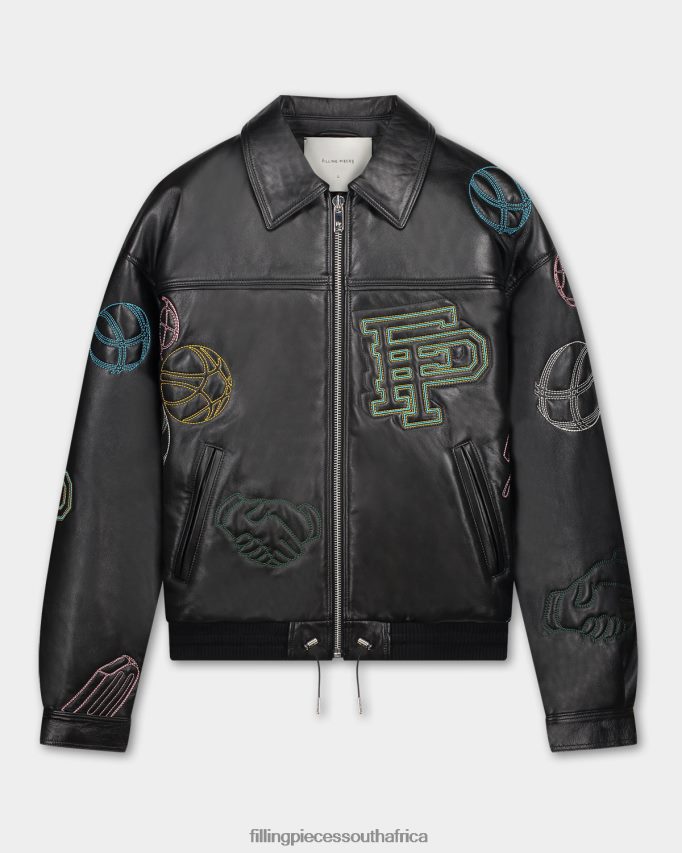 4ZL44N156 Leather Jacket Gelato Men Filling Pieces ZA