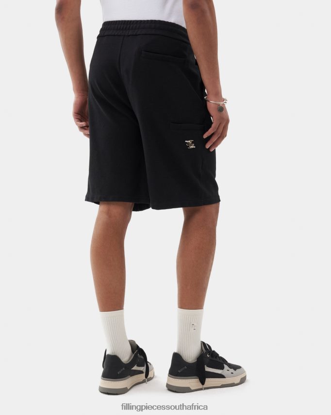 4ZL44N158 Bermuda Shorts Black Men Filling Pieces ZA