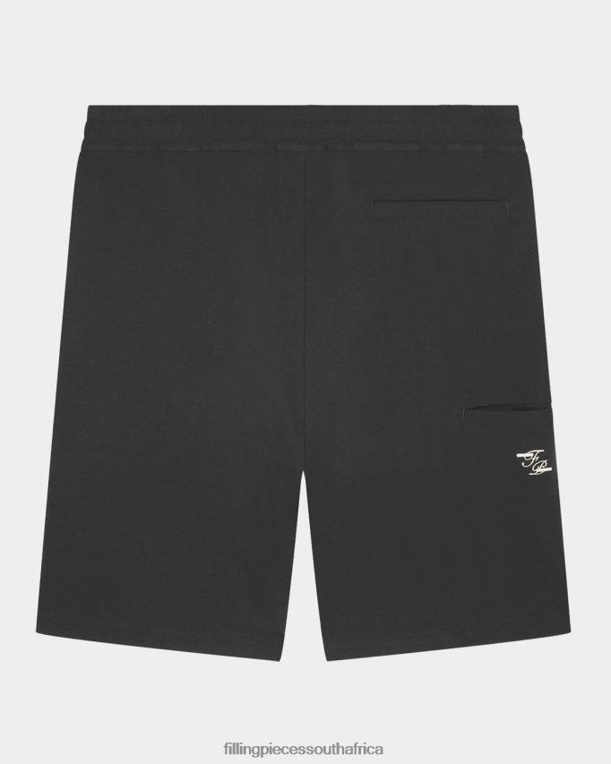 4ZL44N158 Bermuda Shorts Black Men Filling Pieces ZA