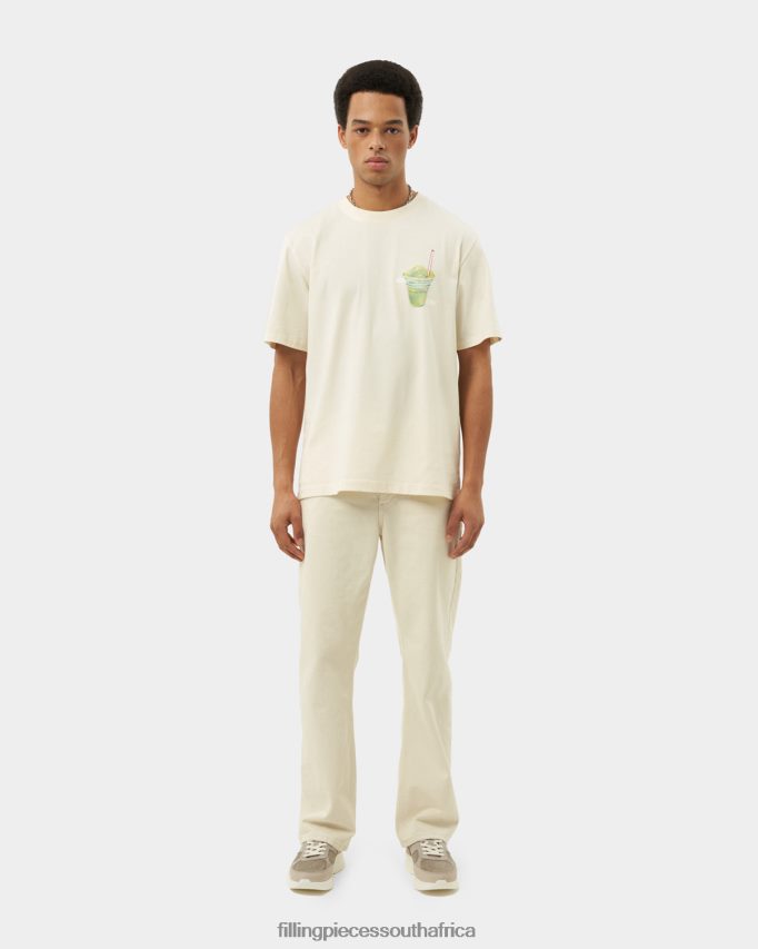 4ZL44N109 T-shirt Ice Vendor Antique White Men Filling Pieces ZA