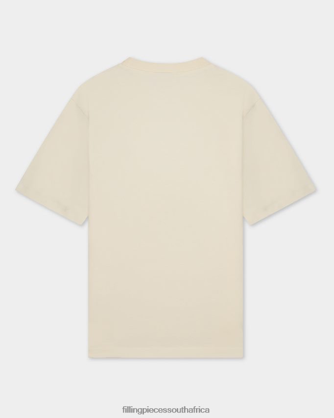 4ZL44N110 T-shirt Slush Antique White Men Filling Pieces ZA