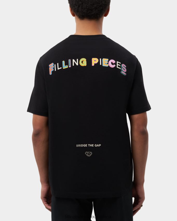 4ZL44N111 T-shirt Gelato Black Men Filling Pieces ZA