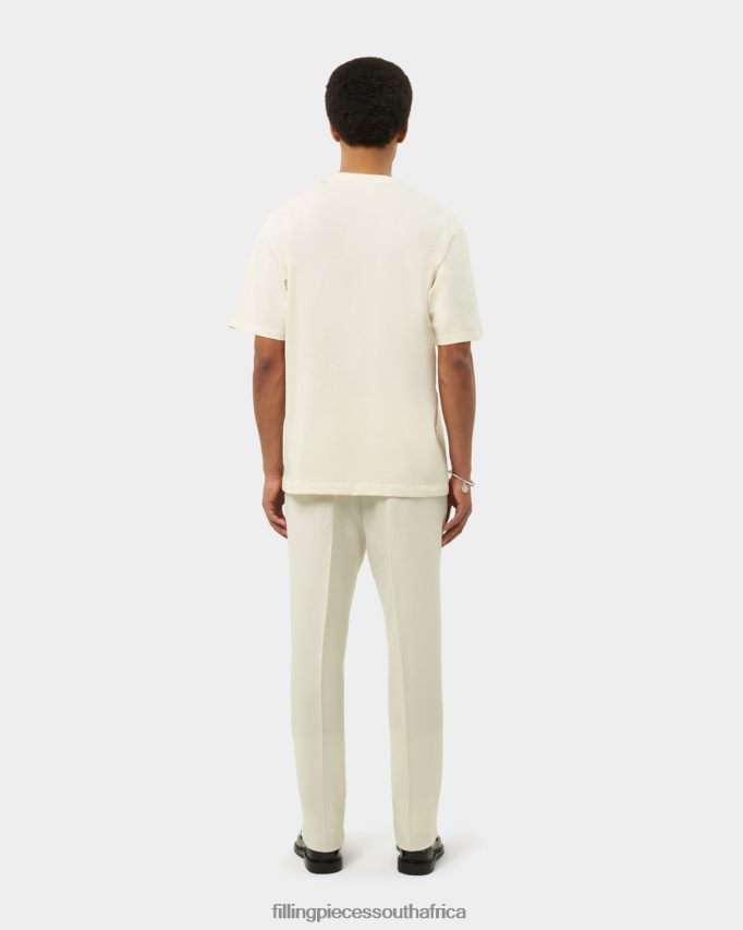 4ZL44N113 T-shirt Gowtu White Men Filling Pieces ZA