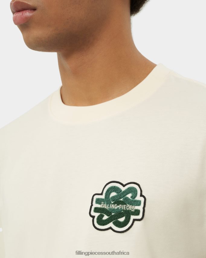 4ZL44N113 T-shirt Gowtu White Men Filling Pieces ZA