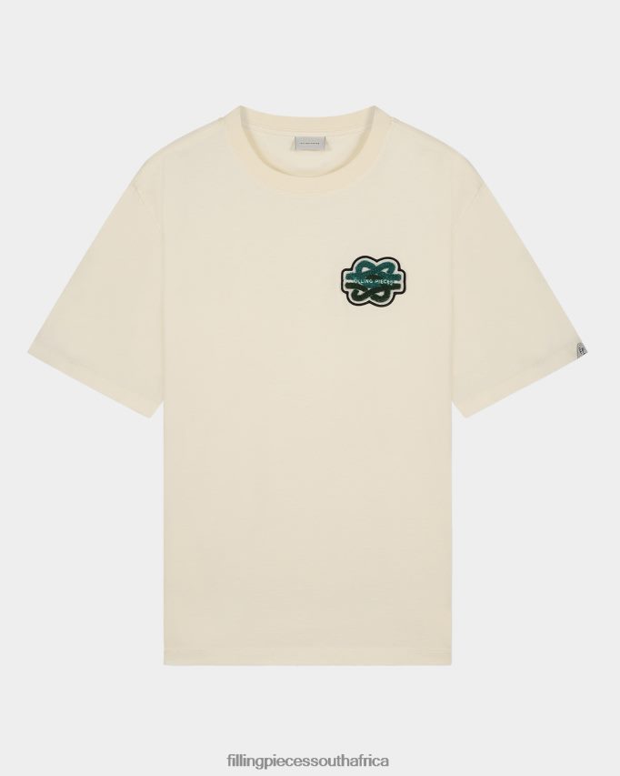 4ZL44N113 T-shirt Gowtu White Men Filling Pieces ZA