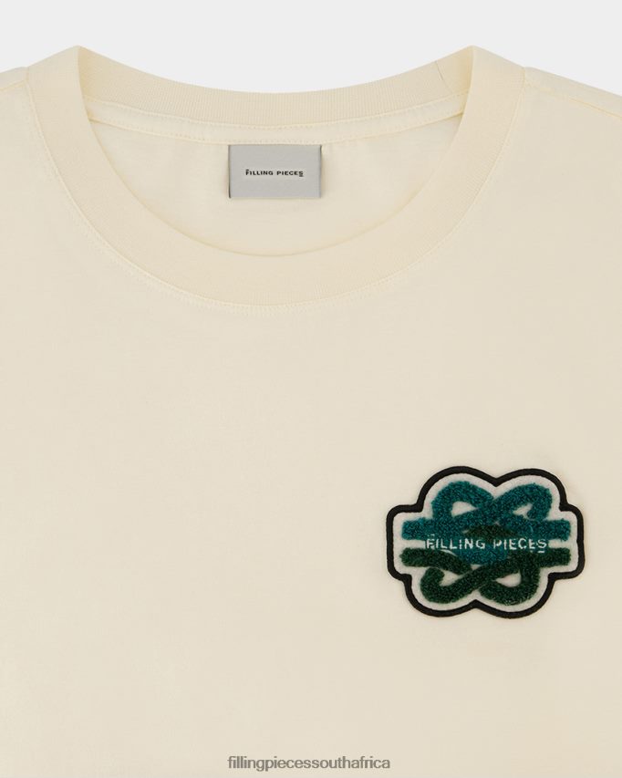 4ZL44N113 T-shirt Gowtu White Men Filling Pieces ZA