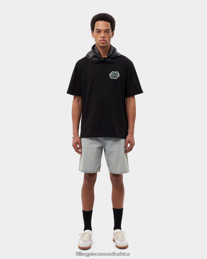 4ZL44N114 T-shirt Gowtu Black Men Filling Pieces ZA