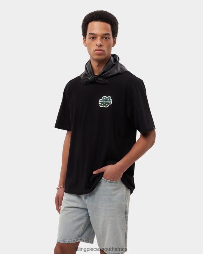 4ZL44N114 T-shirt Gowtu Black Men Filling Pieces ZA