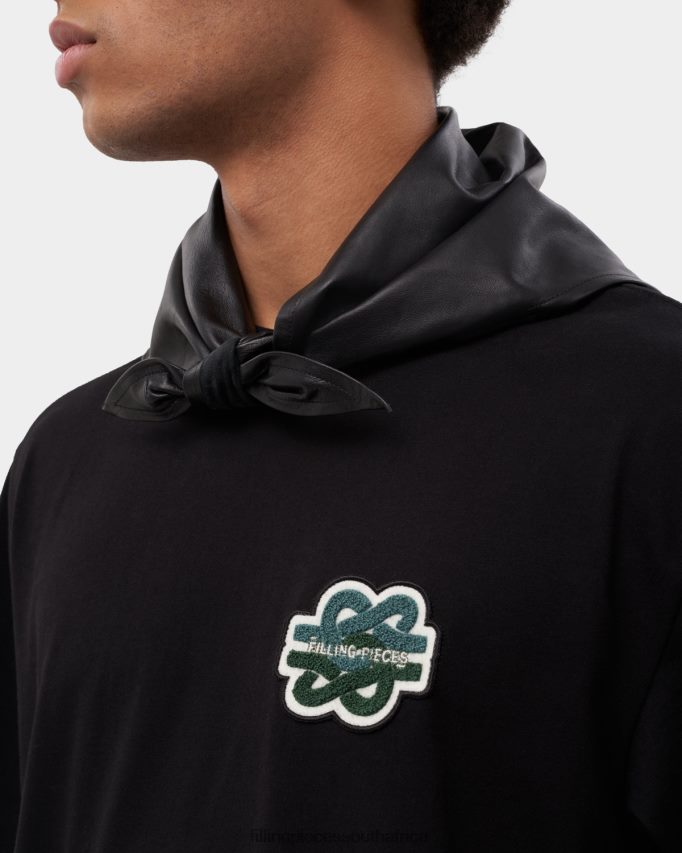 4ZL44N114 T-shirt Gowtu Black Men Filling Pieces ZA