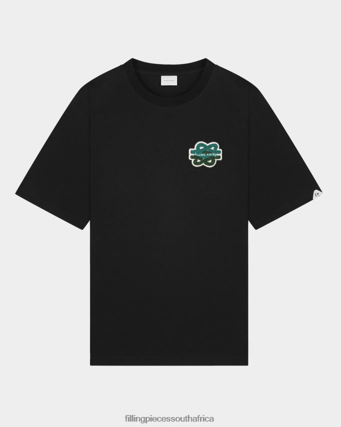 4ZL44N114 T-shirt Gowtu Black Men Filling Pieces ZA