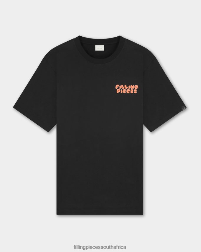 4ZL44N119 T-shirt Sunset Black Men Filling Pieces ZA