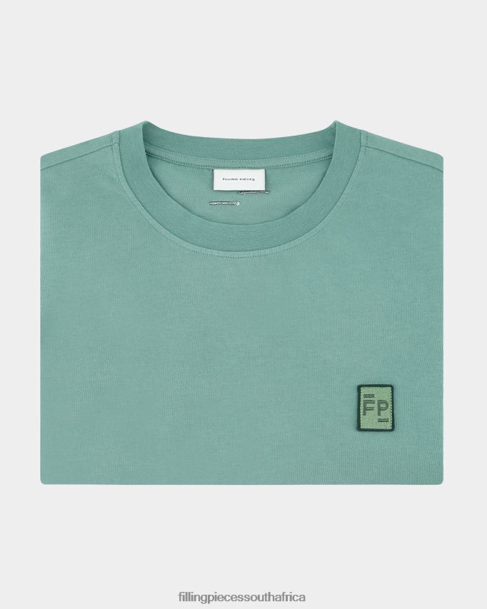 4ZL44N121 T-shirt Lux Sage Green Men Filling Pieces ZA