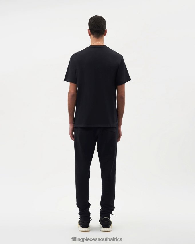 4ZL44N134 T-Shirt Lux Black Men Filling Pieces ZA