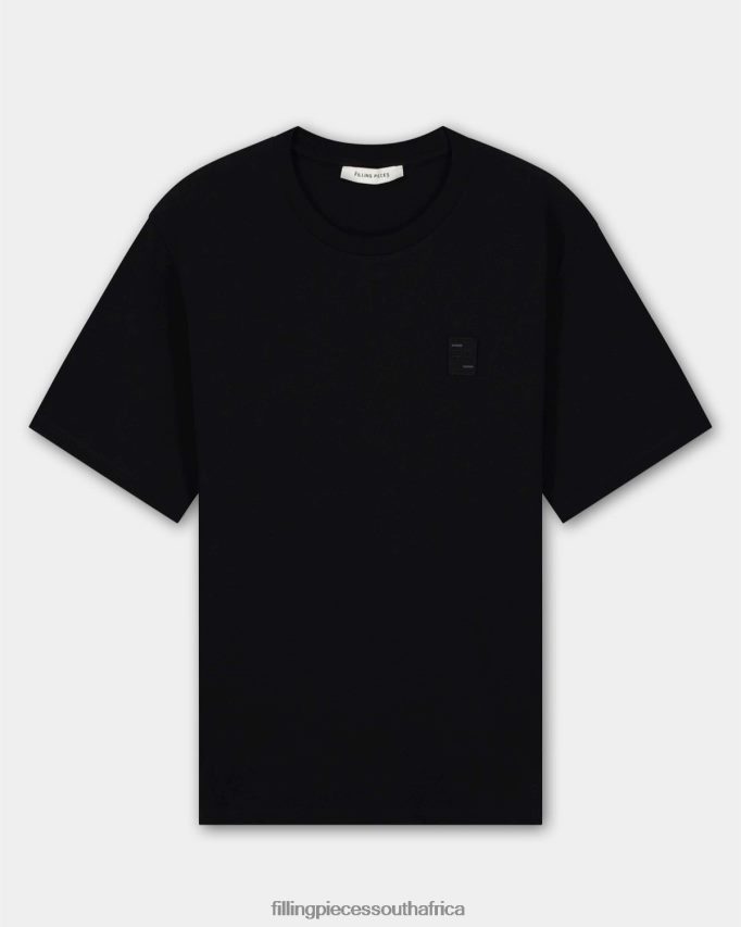 4ZL44N134 T-Shirt Lux Black Men Filling Pieces ZA
