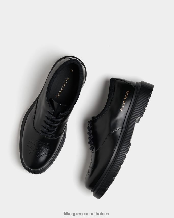 4ZL44N102 Derby Gowtu Black Men Filling Pieces ZA