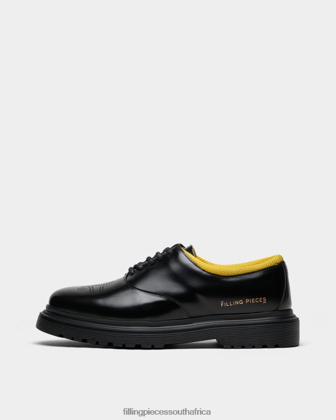 4ZL44N103 Derby Gowtu Black & Yellow Men Filling Pieces ZA