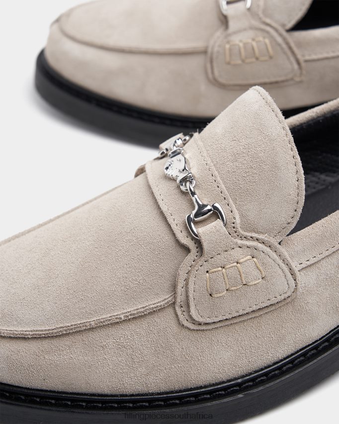 4ZL44N105 Loafer Suede Taupe Men Filling Pieces ZA