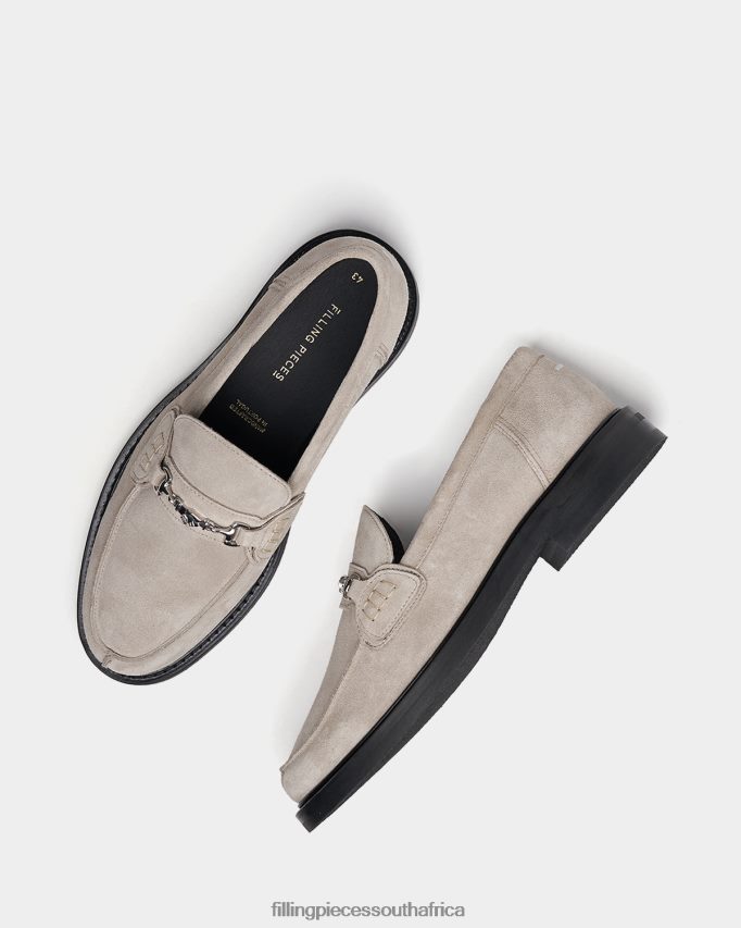 4ZL44N105 Loafer Suede Taupe Men Filling Pieces ZA