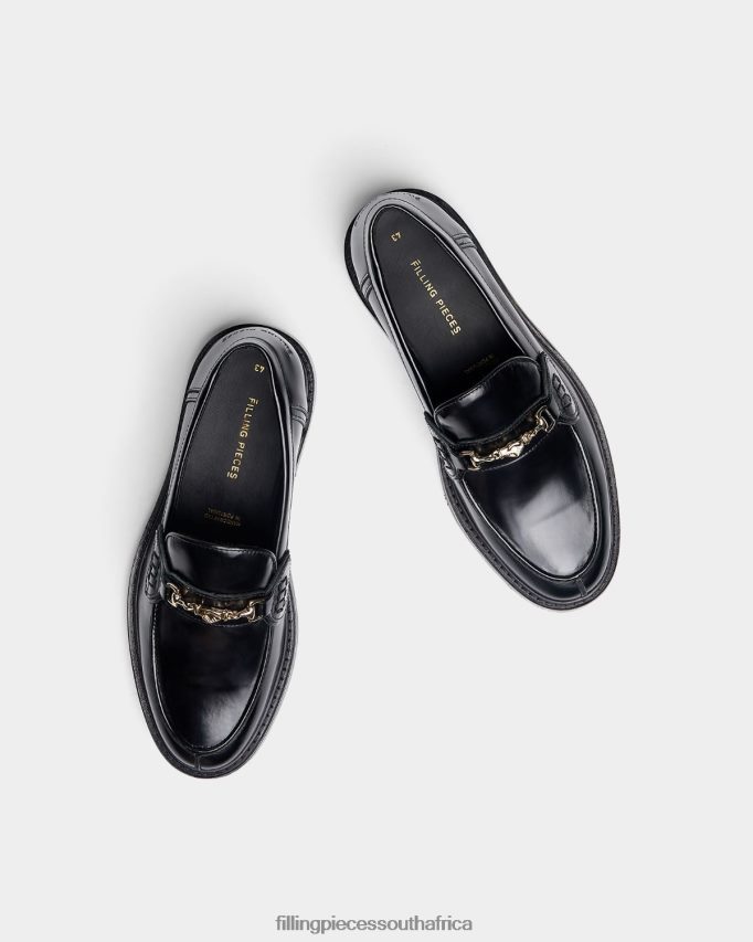 4ZL44N108 Loafer Polido All Black Unisex Filling Pieces ZA