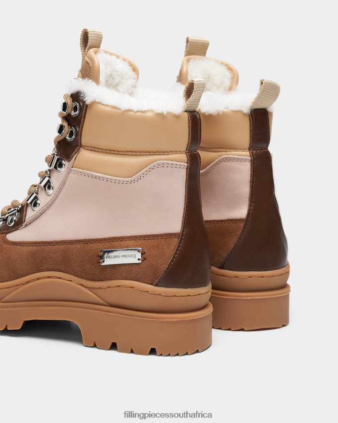 4ZL44N181 Mountain Boot Mix Brown Men Filling Pieces ZA