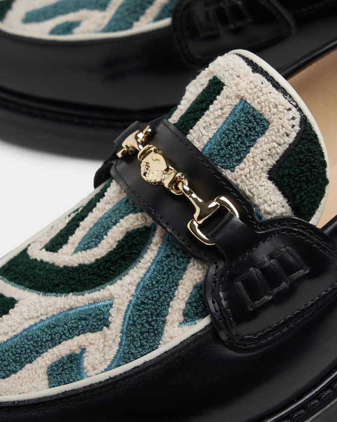 4ZL44N98 Loafer Gowtu Black Men Filling Pieces ZA