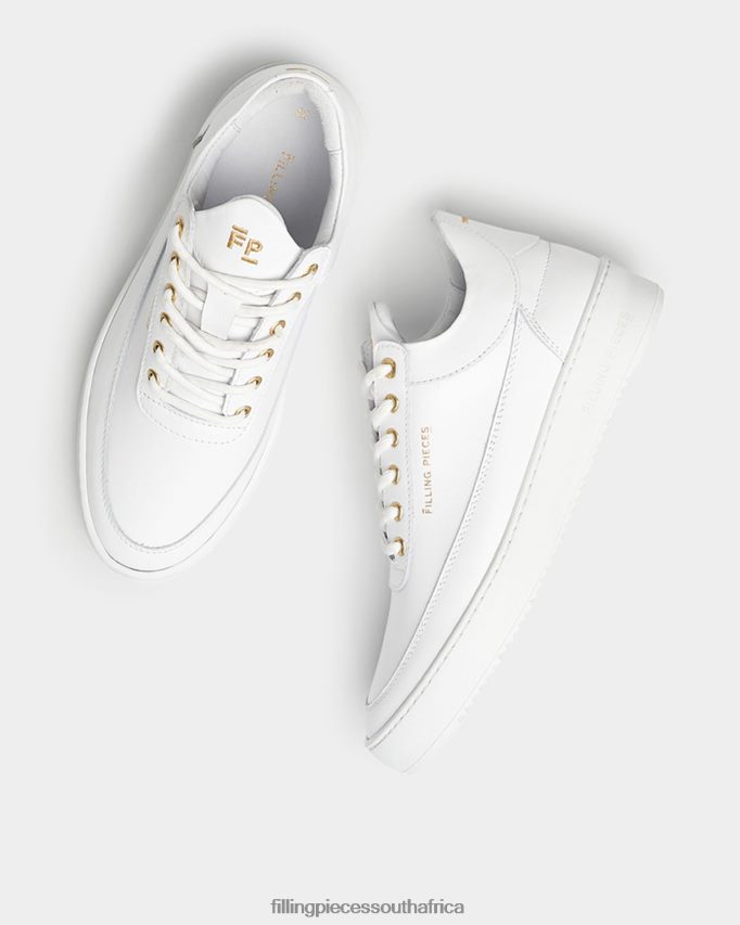 4ZL44N177 Low Eva Lane Nappa White Men Filling Pieces ZA