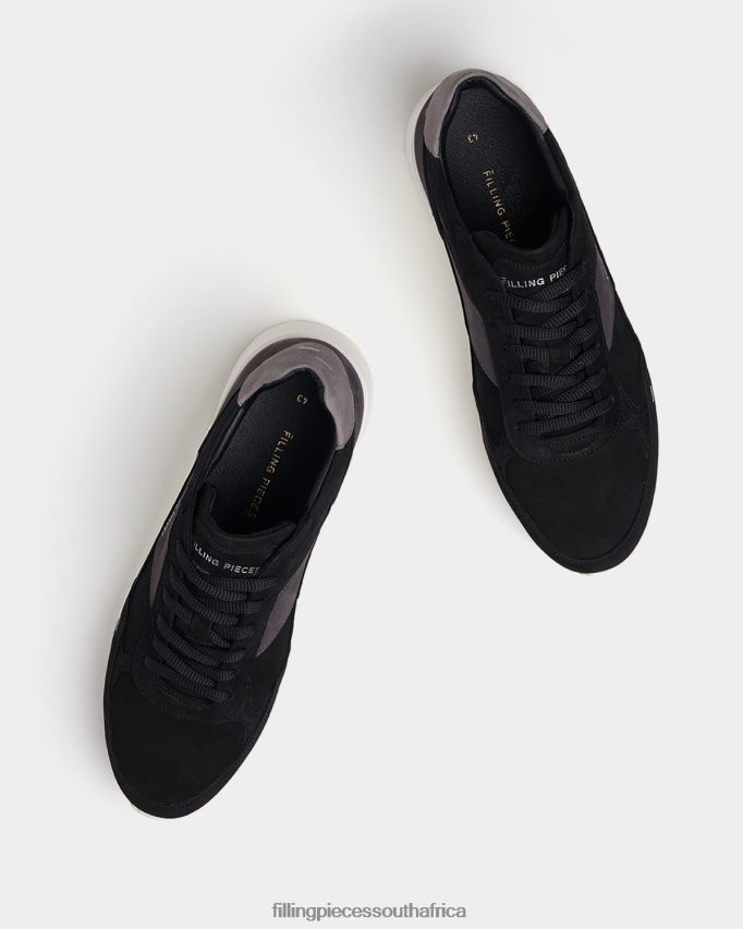 4ZL44N17 Jet Runner Nubuck Black Men Filling Pieces ZA