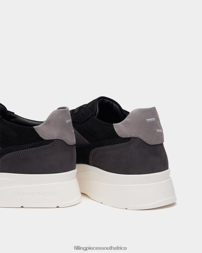 4ZL44N17 Jet Runner Nubuck Black Men Filling Pieces ZA